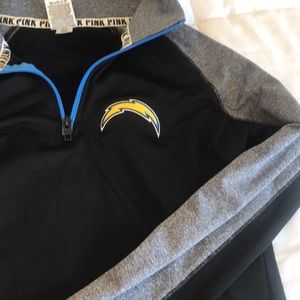 VS Pink Chargers 1/4 Zip